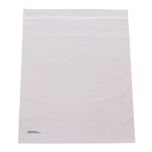 9 x 12'' - 2 Mil Compostable Reclosable Poly Bags