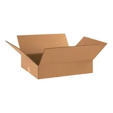 18 x 14 x 4" Flat Corrugated Boxes