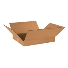18 x 16 x 2" Flat Corrugated Boxes