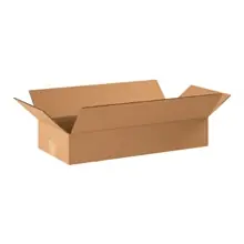 22 x 10 x 4" Flat Corrugated Boxes