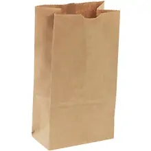 4 5/16 x 2 7/16 x 7 7/8" Kraft Hardware Bags