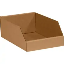 8 x 12 x 4 1/2" Kraft Bin Boxes