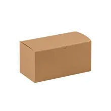 9 x 4 1/2 x 4 1/2" Kraft Gift Boxes