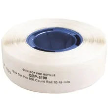 0.34" x .4" QuikDot™ Pro - High Tack Removable Glue Dots® - Low Profile