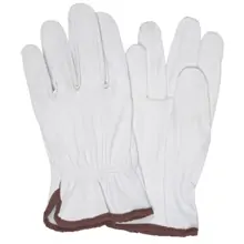 Goatskin Leather Driver's Gloves - Large