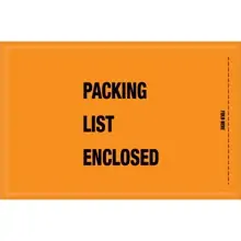 5 1/4 x 8" - Mil-Spec "Packing List Enclosed" Envelopes