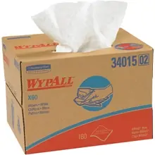 Kimberly Clark® WypALL® X60 12.5 x 16.8" Industrial Wipers Dispenser Box