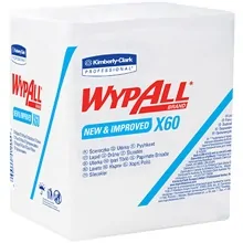 Kimberly Clark® WypALL® X60 1/4 Fold Industrial Wipers Bulk Pack