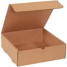 11 1/2 x 11 1/2 x 3 3/4" Kraft Literature Mailers