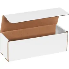 12 x 4 x 4" White Corrugated Mailers
