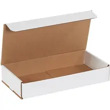 12 x 6 x 2" White Corrugated Mailers