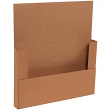 17 1/4 x 11 1/4 x 2" Kraft Easy-Fold Mailers