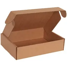 9 x 6 1/4 x 3" Kraft Deluxe Literature Mailer