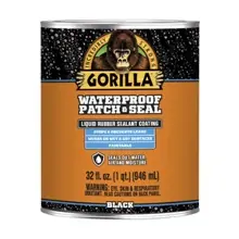 32 oz. Gorilla® Waterproof Patch and Seal Liquid - Black