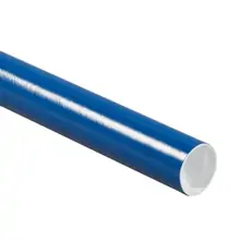 2 x 36" Blue Tubes with Caps