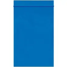 4 x 6" - 2 Mil Blue Reclosable Poly Bags