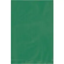 4 x 6" - 2 Mil Green Flat Poly Bags