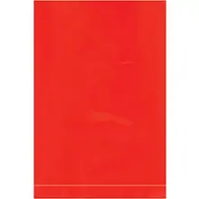 4 x 6" - 2 Mil Red Flat Poly Bags