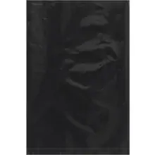 6 x 9" - 2 Mil Black Flat Poly Bags