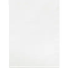9 x 12" - 2 Mil White Flat Poly Bags (100 Pack)