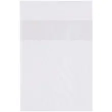 5 x 7" - 1 Mil Flap Lock Poly Bags