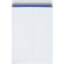 13 x 18" White Self-Seal Stayflats Plus® Mailers