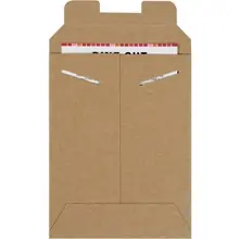 6 x 8" Kraft Stayflats® Mailers