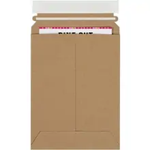 6 x 8" Kraft Self-Seal Stayflats Plus® Mailers