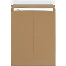 9 3/4 x 12 1/4" Kraft Self-Seal Stayflats Plus® Mailers