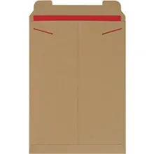 13 x 18" Kraft Stayflats® Mailers