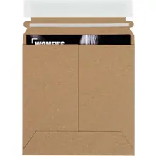 6 x 6" Kraft Self-Seal Stayflats Plus® Mailers