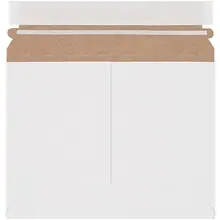 8 x 6" White Stayflats Lite® Mailers