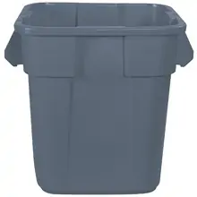 Rubbermaid® Brute® Square Trash Can - 28 Gallon, Gray