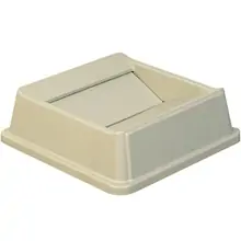 Rubbermaid® Hands-Free Trash Can Lid - 35 Gallon, Beige