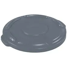 Rubbermaid® Brute® Flat Trash Can Lid - 10 Gallon, Gray