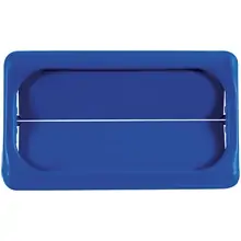 Rubbermaid® Slim Jim® Swing Top Lid - 23 Gallon, Blue