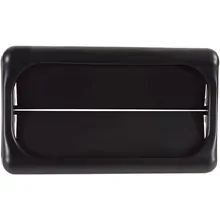 Rubbermaid® Slim Jim® Swing Top Lid - 23 Gallon, Black