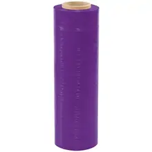 18" x 80 Gauge x 1500' Purple Cast Hand Stretch Film