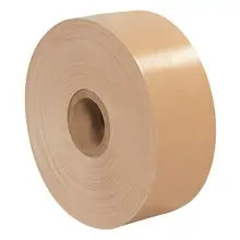 2" x 600' Kraft Tape Logic® #6000 Non Reinforced Water Activated Tape