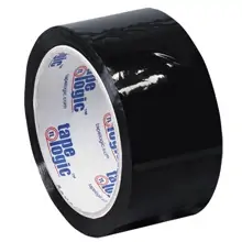 2" x 55 yds. Black (6 Pack) Tape Logic® Carton Sealing Tape