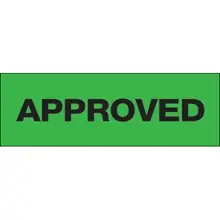 2" x 55 yds. - "Approved" (18 Pack) Tape Logic® Messaged Carton Sealing Tape