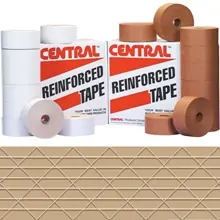 3" x 375' Kraft Central® 250 Reinforced Tape