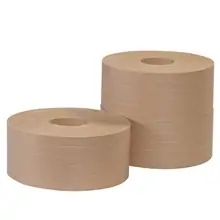 70mm x 375' Kraft Tape Logic® #6800 Reinforced Water Activated Tape