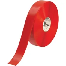 2" x 100' Red Mighty Line⢠Deluxe Safety Tape