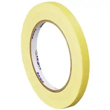1/4" x 60 yds. Yellow (12 Pack) Tape Logic® Masking Tape