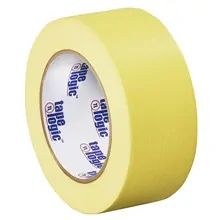 2" x 60 yds. Yellow (12 Pack) Tape Logic® Masking Tape