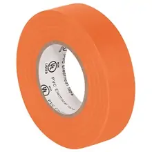 3/4" x 20 yds. Orange (10 Pack) Electrical Tape