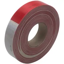 2" x 150' Red/White 3M™ 983 Reflective Tape