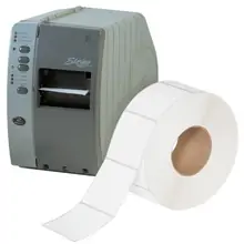 1 1/2 x 1 1/2" White Thermal Transfer Labels