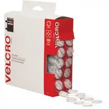 3/4" Dots - White VELCRO® Brand Tape - Combo Pack